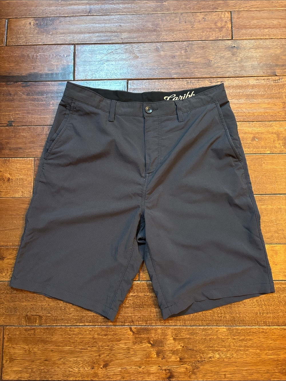 Caribbean  Men's Dark grey Performance Shorts 32